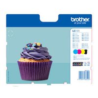 Brother LC123 Value Pack B-C-M-Y