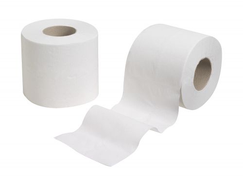 Toilet Tissue Roll White 2 Ply Ref 8653RET 320 Sheets x 36 [Pack 2]