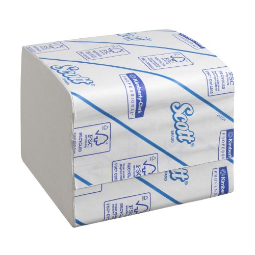 Scott Toilet Tissue Refills 250 Sheets Bulk (Pack of 36) 8042 Toilet Tissue JA3103