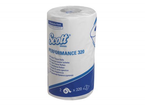 Scott 2-Ply Performance Toilet Roll 320 Sheets (Pack of 36) 8538