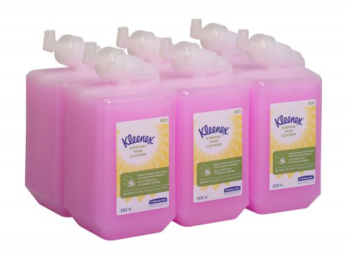KC00416 Kleenex Everyday Use Hand Soap Refill 1 Litre (Pack of 6) 6331