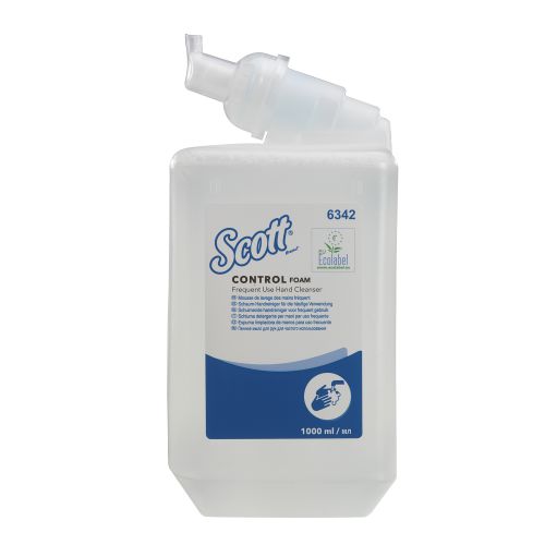 Kleenex Fragrance Free Hand Soap Refill 1 Litre (Pack of 6) 6342