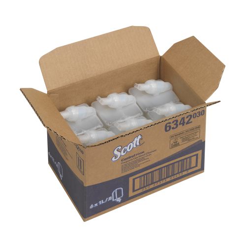 Kleenex Foam Skincleanse 1 Litre  6342 [Pack 6] Kimberly-Clark