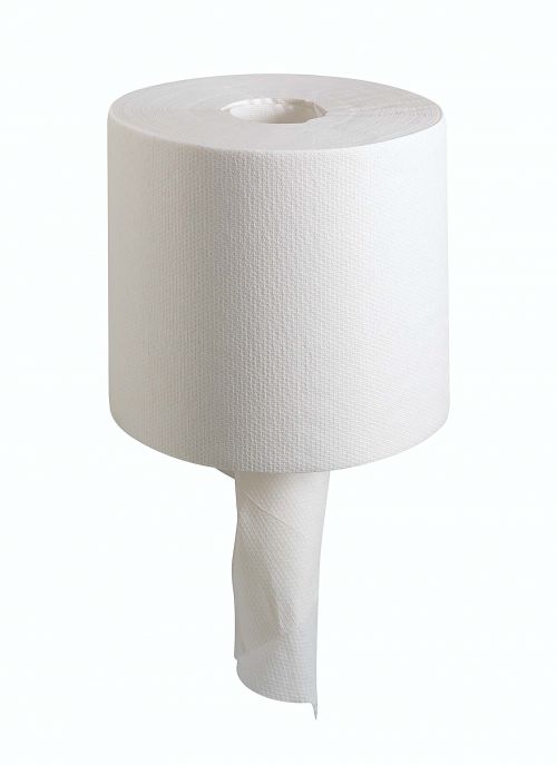 WypAll® L10 Extra+ Wiper Centrefeed 7268 - 6 rolls x 400 White 1 ply sheets