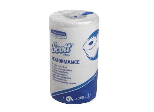 SCOTT Performance Toilet Tissue Rolls 200 sheets 2-Ply White (36) 8597