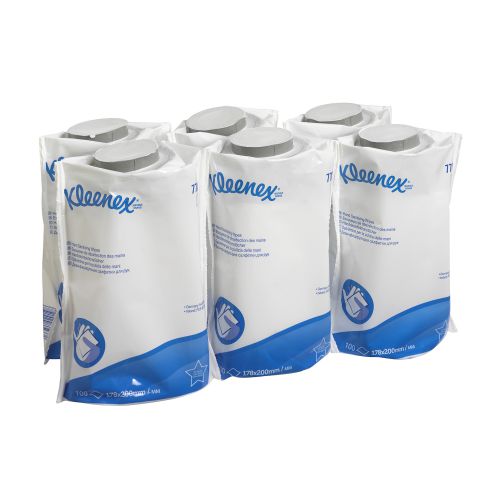 Kleenex Hand/Surface Wipes Refill [Pack 100] 02923X Buy online at Office 5Star or contact us Tel 01594 810081 for assistance