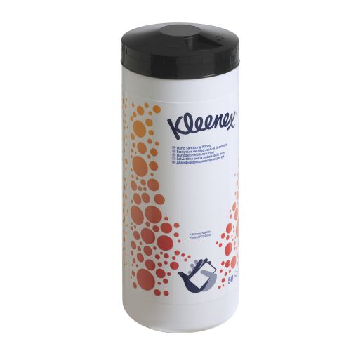 Kleenex Hand and Surface Sanitary Wipes Canister 7784