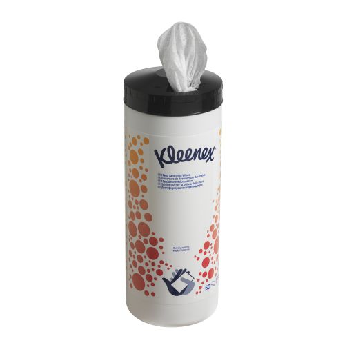 Kleenex Hand and Surface Sanitary Wipes Canister 7784