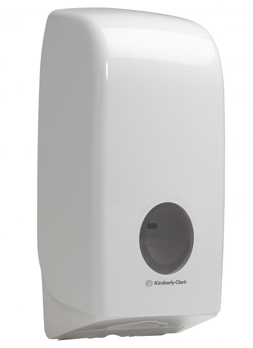 Aquarius Bulk Pack Toilet Tissue Dispenser White 6946 Toilet Roll Dispensers KC01181