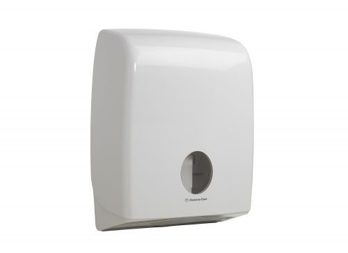 Aquarius™ Bulk Pack Folded Toilet Tissue Dispenser 6990 - White