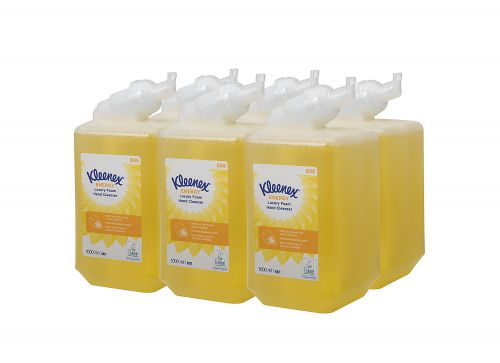 Kleenex Botanics Energy Luxury Foam Hand Wash Yellow 1 Litre [Each]  154406