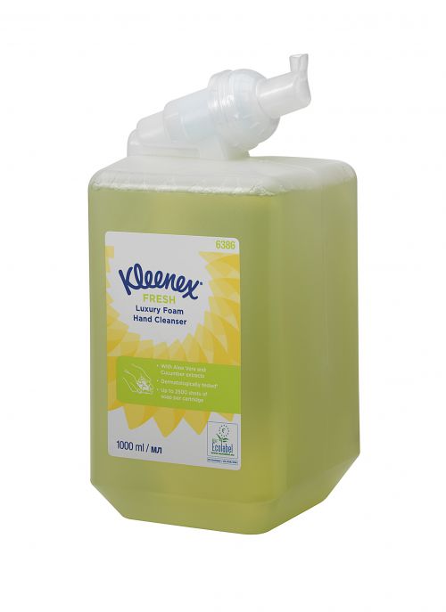 Kleenex Botanics Fresh Luxury Foam Hand Wash Green 1 Litre [Each]