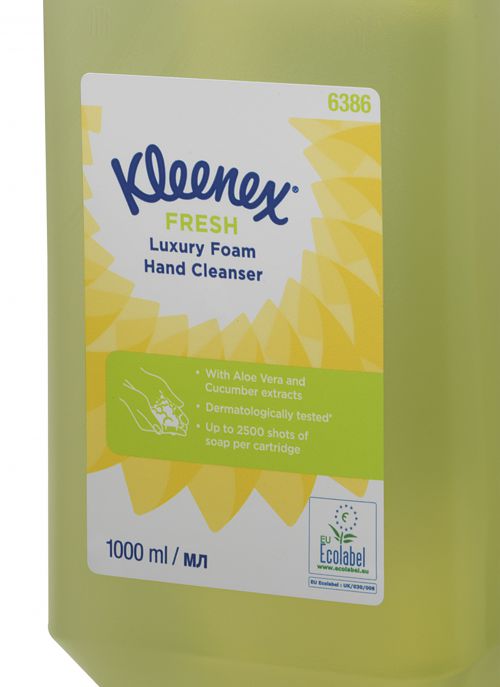 Kleenex Botanics Fresh Luxury Foam Hand Wash Green 1 Litre [Each]  155636