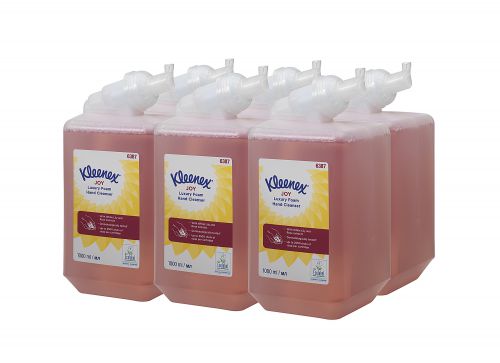 Kleenex Botanics Joy Luxury Foam Hand Wash Red 1 Litre [Each]  156797