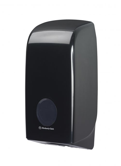 Aquarius Bulk Pack Toilet Tissue Dispenser Black 7172