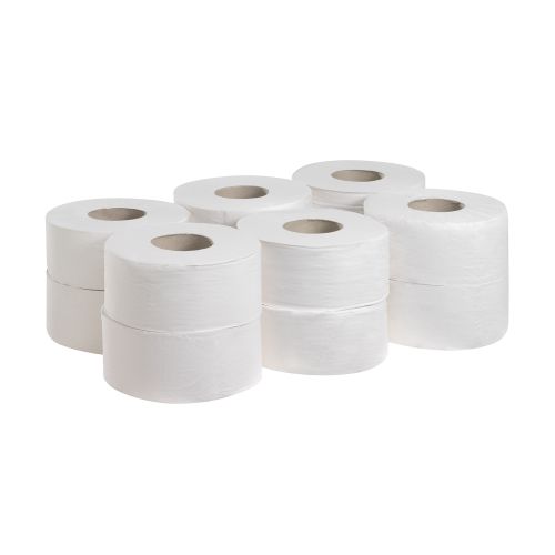Scott Mini Jumbo Toilet Tissue Roll 200m (Pack of 12) 8614 KC01031