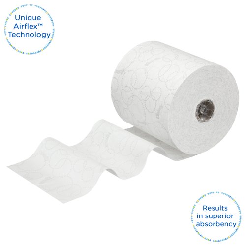 Kleenex Ultra Hand Towel Roll White 150m (Pack of 6) 6780