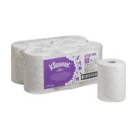 Scott Slimroll 6781 Ultra Hand Towel Roll 198mmx100m 2-Ply White Ref 6781 [Pack 6]