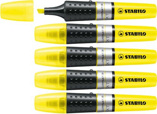 Stabilo Luminator Highlighter Chisel Tip Yellow 71/24 [Box 5]