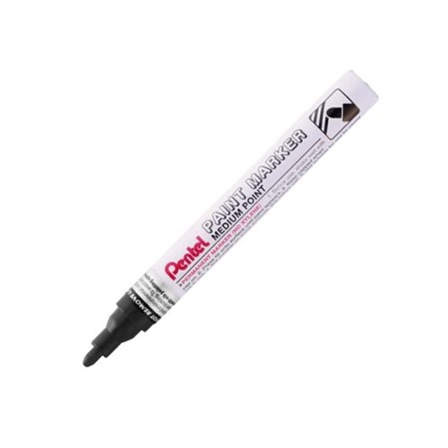 Langstane Select Paint Marker Medium Bullet Tip Black MMP10-A [Box 12]