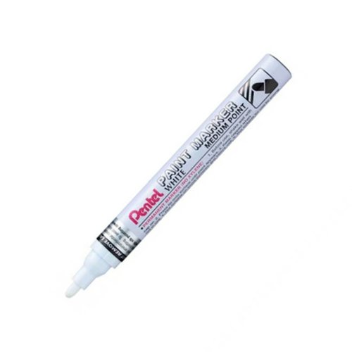 Langstane Select Paint Marker Medium Bullet Tip White MMP10-W [Box 12]