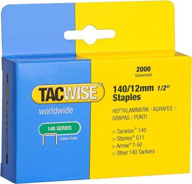 Rapesco Tacwise Heavy Duty Staples 140/12mm 0348 [Box 2000]