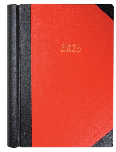 Collins 2023 2 Pages per Day A4 Big Diary 42 Red
