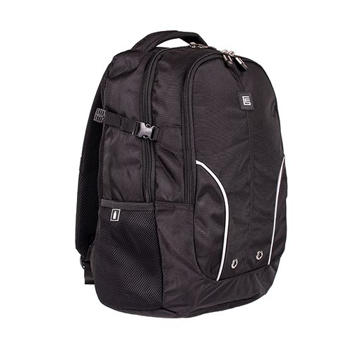 Gino Ferrari QUADRA GF517-22 Business Backpack (up to 16 inch laptop) Black/Grey Piping