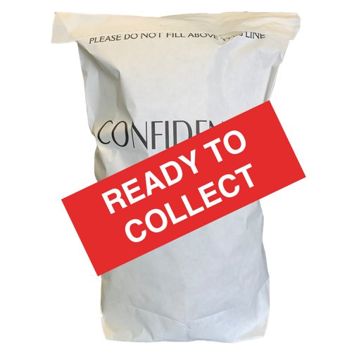 Uplift/Pick-up Shredding Bags for Secure Offsite Shredding From Pre-Purchased Bags