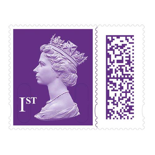 Royal Mail Barcoded Postage Stamps 1st Class Letter BBS1 [Sheet 50] *Sale Conditions Apply**