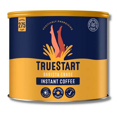 TrueStart Barista Grade Instant Coffee 500g Tub (275 cups)