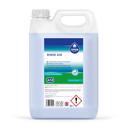 Orca Rinse Aid 5 Litre Can A10 C500