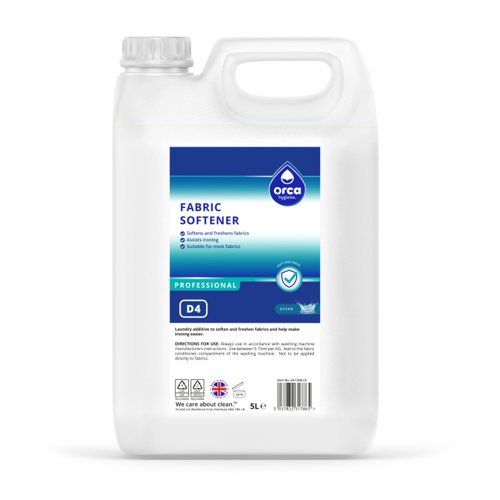 Orca Fabric Softener 5 Litre Can D4 C500 CE