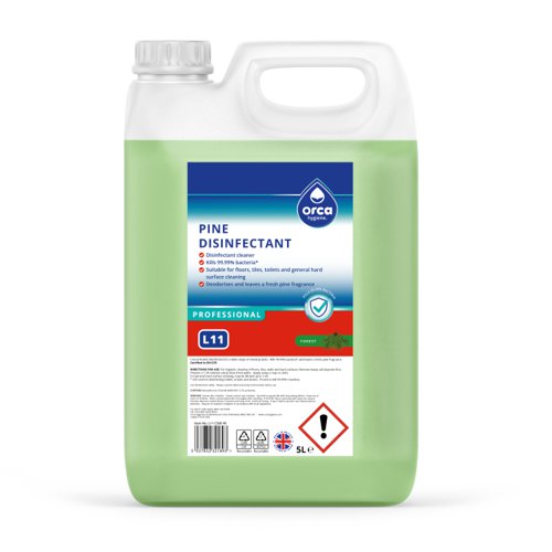 ORCA Pine Disinfectant 5 Litre Can L11 C500 FR