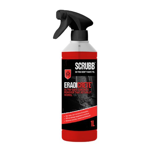 SCRUBB EradiCRETE™ Concrete Remover 1ltr Trigger Spray S99SC T100