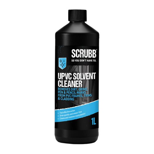 SCRUBB UPVC Solvent Cleaner 1ltr Screw Top G17SC C100