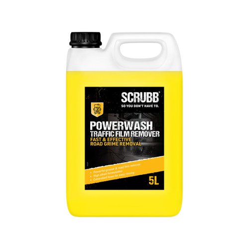 SCRUBB Power wash Traffic Film Remover 5ltr Screw Cap M33SC C500