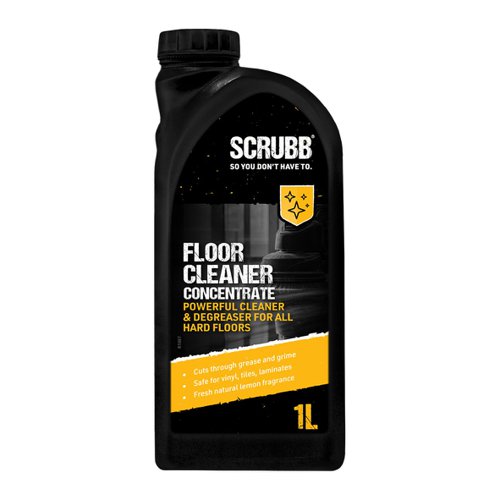 SCRUBB Floor Cleaner Concentrate 1ltr Screw Cap L9SC C100 CT