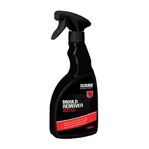 SCRUBB Mould & Mildew Remover 500ml Trigger Spray S49SC T50