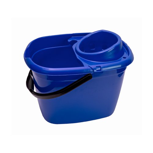 Blue 15 Litre Lucy Bucket With Wringer SYR03103