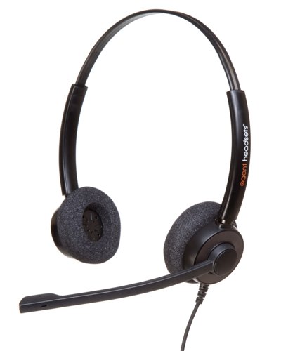 Agent 450 Duo Dual Earpiece Noise Cancelling Headset (requires USB-A Lead Cord 5023215)