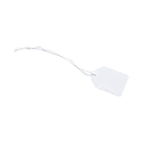 Strung Tickets Durable 37x24mm White TK7104 [Pack 1000]