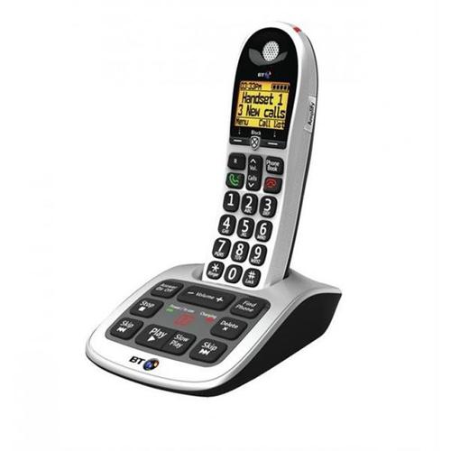 BT 4600 Single Handset DECT Telephone with Answering Machine 084665