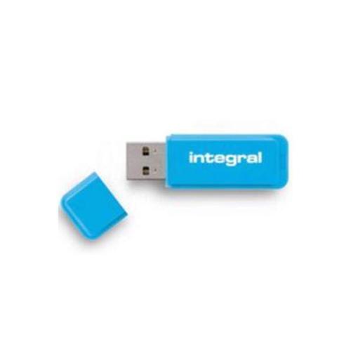 Integral Neon 64GB USB 3.0 Flash Drive Blue