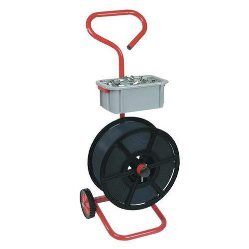 Dispensing Trolley For Plastic Strapping Reels 623709