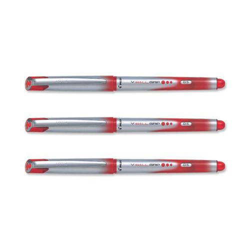 Pilot VBall Fine/Extra Fine Rollerballs – Black and Red