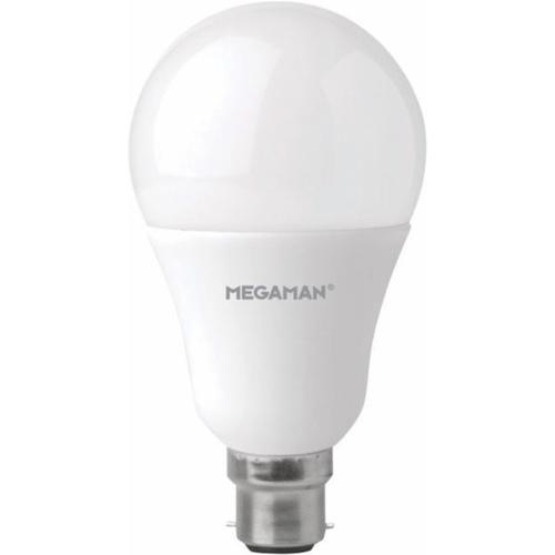 MEGAMAN LED Bulb Opal Classic 4.8W 35W Equivalent GLS BC B22 Non Dimmable Warm White