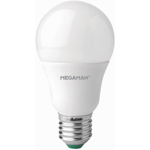 MEGAMAN LED Bulb Opal Classic 8.6W 60W Equivalent GLS ES E27 Non Dimmable Daylight