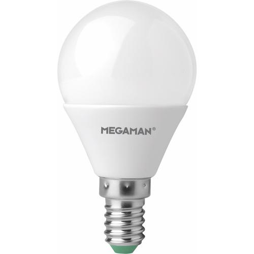 MEGAMAN LED Bulb Opal Golf Ball 2.9W 25W Equivalent SES E14 Non Dimmable Warm White