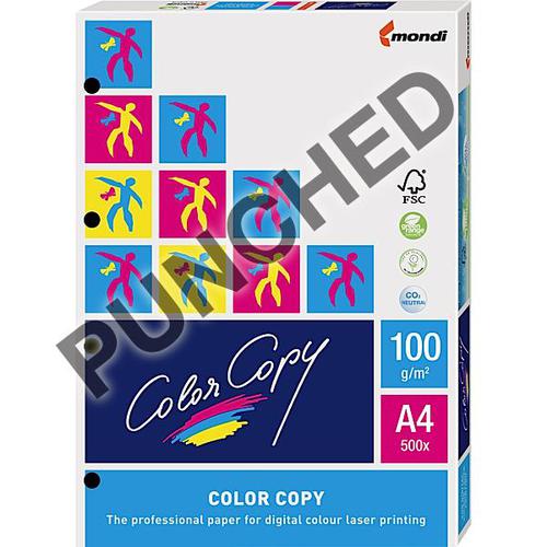 Punched 4 Hole Mondi Color Copy A4 100gsm [Pack 500]